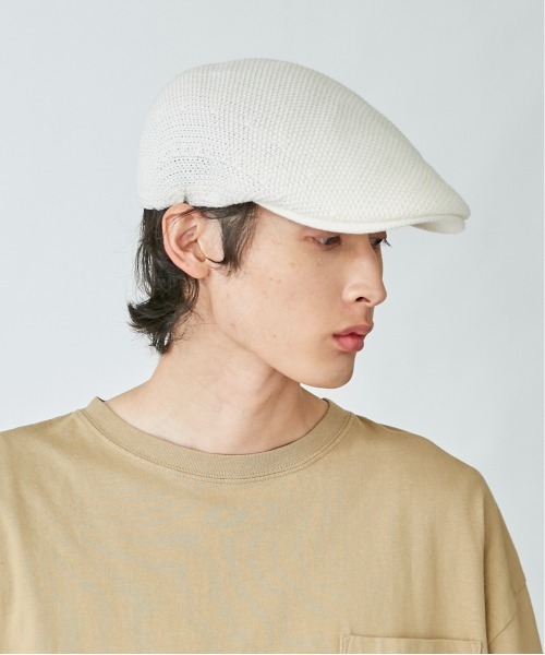 OVERRIDE(オーバーライド)の「OVERRIDE COTTON KNIT HUNTING Ag+(ハンチング/ベレー帽・メンズ・ブラック/ブルー/グリーン/グレー/ホワイト・58cm/60cm)」の6枚目の写真