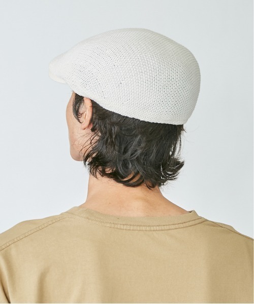 OVERRIDE(オーバーライド)の「OVERRIDE COTTON KNIT HUNTING Ag+(ハンチング/ベレー帽・メンズ・ブラック/ブルー/グリーン/グレー/ホワイト・58cm/60cm)」の8枚目の写真