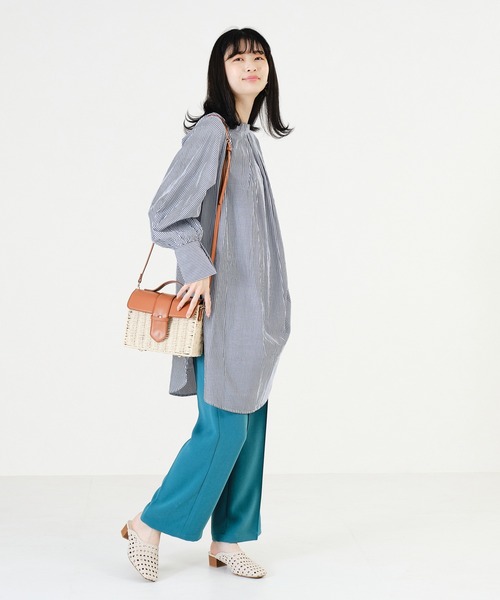 WA ORiental TRaffic（ダブルエーオリエンタルトラフィック）の「メッシュミュールパンプス 22102（サンダル・レディース・ベージュ/ブラウン/イエロー・LL/3L/SS/S/M/L）」の5枚目の写真