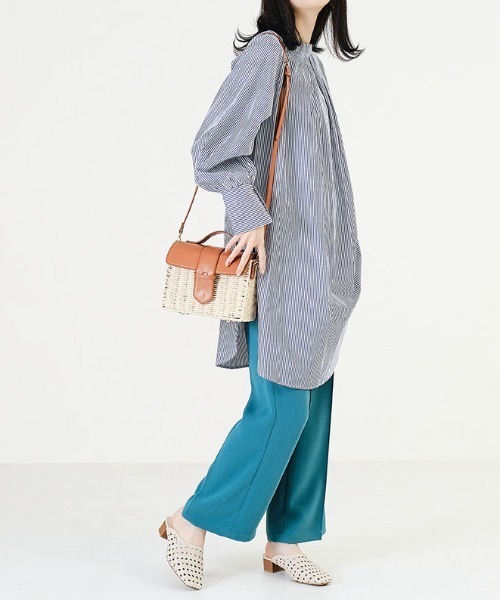 WA ORiental TRaffic（ダブルエーオリエンタルトラフィック）の「メッシュミュールパンプス 22102（サンダル・レディース・ベージュ/ブラウン/イエロー・LL/3L/SS/S/M/L）」の20枚目の写真