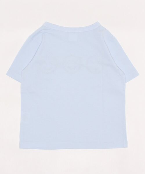 Wynken(ウィンケン)の「Wynken / トリプル スマイルウィンケン Tシャツ(Tシャツ/カットソー・キッズ・ライトブルー/グリーン/ピンク・4Y/2Y/8Y/6Y/10Y)」の4枚目の写真