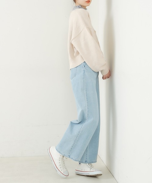 OLIVE des OLIVE(オリーブデオリーブ)の「【WEB限定カラーあり】キレイ色クロップドカーディガン(カーディガン/ボレロ・レディース・イエロー/イエロー×グリーン/ラベンダー/オレンジ/オフホワイト/ベージュ・FREE)」の19枚目の写真