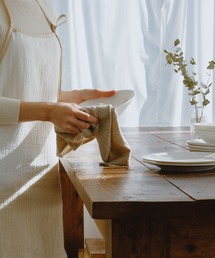 【embleme S/アンブレーム エス】ワッフルガーゼクロス　キナリ