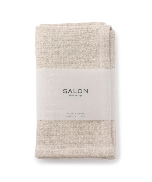 SALON adam et rope'（サロン アダム エ ロペ）の「【embleme S/アンブレーム エス】ワッフルガーゼクロス　キナリ（キッチンツール・レディース・キナリ・FREE）」の3枚目の写真