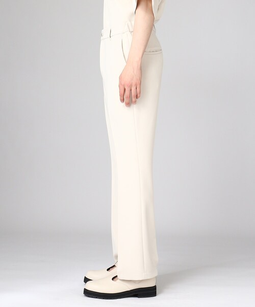 tk.TAKEO KIKUCHI（ティーケータケオキクチ）の「◆スリムフレアパンツ（その他パンツ・メンズ・ブラック/アイボリー・66/03/02）」の5枚目の写真