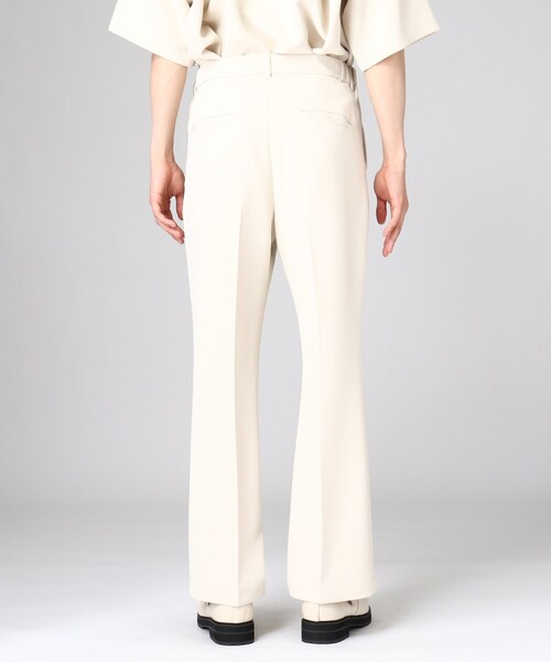 tk.TAKEO KIKUCHI（ティーケータケオキクチ）の「◆スリムフレアパンツ（その他パンツ・メンズ・ブラック/アイボリー・66/03/02）」の6枚目の写真