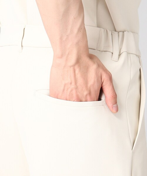 tk.TAKEO KIKUCHI（ティーケータケオキクチ）の「◆スリムフレアパンツ（その他パンツ・メンズ・ブラック/アイボリー・66/03/02）」の8枚目の写真