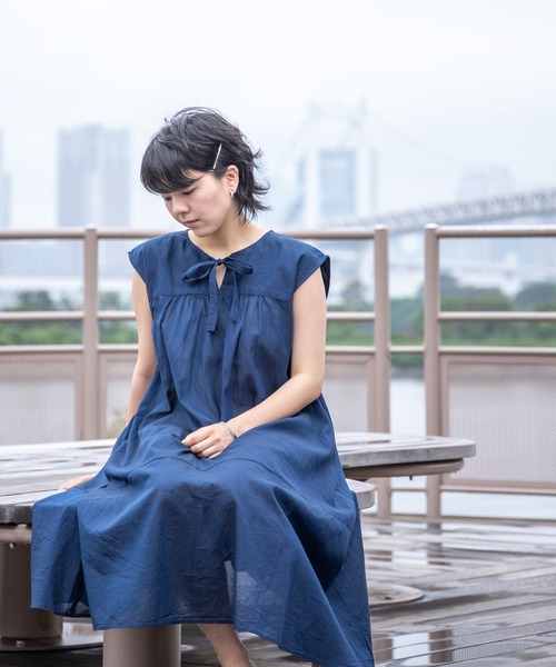 セール Karlas カルラス フロントリボン Aライン フレアワンピース ワンピース Karlas カルラス のファッション通販 Zozotown