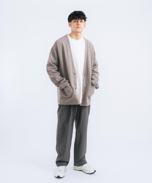 LiSS(リス)の「ナイロンストレッチ ルーズシルエット イージーパンツ(その他パンツ・メンズ・ブラック/カーキ/チャコール・M/L)」の5枚目の写真