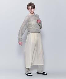 6 | ＜6(ROKU)＞RAYON NYLON BRIGHT MESH KNIT/ニット(ニット/セーター)