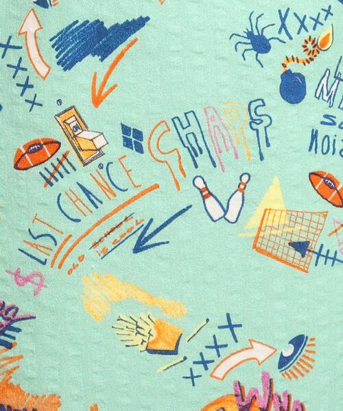 40ct&525(フォーティーカラッツアンドゴーニーゴ)の「POPプリント ショーツ(その他パンツ・メンズ・ホワイト系1/ライトグリーン系/ネイビー系・01/02/03)」の13枚目の写真