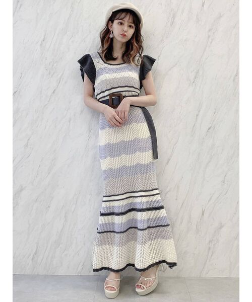 dazzlin（ダズリン）の「パイピングクリアサンダル（サンダル・レディース・オフホワイト/ブラック/グリーン/ブラウン・SMALL/MEDIUM/LARGE）」の15枚目の写真