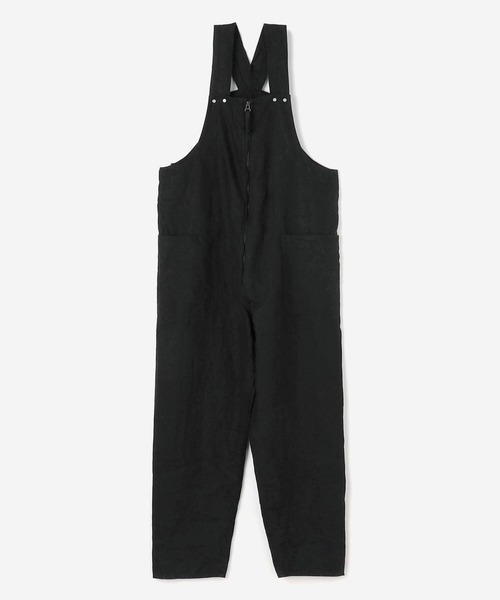 Kaptain Sunshine（キャプテン サンシャイン）の「KAPTAIN SUNSHINE | リネンオーバーオール BLK WOMEN（サロペット/オーバーオール・レディース・ブラック・28）」の6枚目の写真