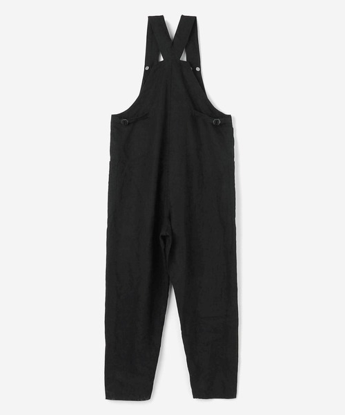 Kaptain Sunshine（キャプテン サンシャイン）の「KAPTAIN SUNSHINE | リネンオーバーオール BLK WOMEN（サロペット/オーバーオール・レディース・ブラック・28）」の7枚目の写真