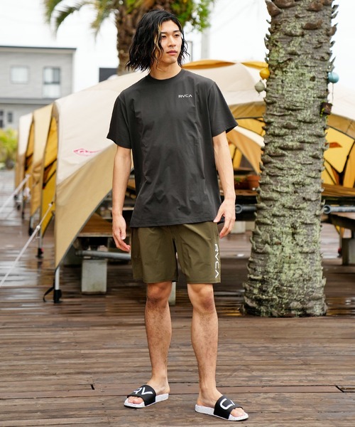ムラサキスポーツ別注】RVCA/ルーカ UVカット 水陸両用 ラッシュ