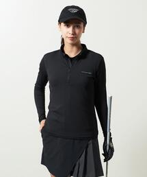 UNITED ARROWS GOLF（ユナイテッドアローズゴルフ）の「＜UNITED ARROWS GOLF ＞ ウィメンズ ハイネック ハーフジップ シャツ（ゴルフグッズ）」