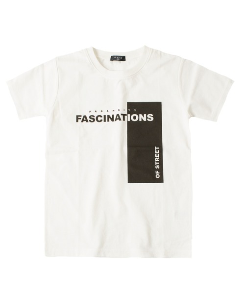 GLAZOS（グラソス）の「OE天竺・縦ロゴプリント半袖Tシャツ（Tシャツ/カットソー・キッズ・ホワイト/ブラック/レッド・130cm/150cm/170cm/140cm/160cm）」の7枚目の写真