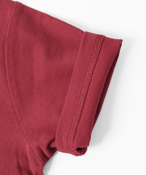 GLAZOS（グラソス）の「OE天竺・縦ロゴプリント半袖Tシャツ（Tシャツ/カットソー・キッズ・ホワイト/ブラック/レッド・130cm/150cm/170cm/140cm/160cm）」の15枚目の写真