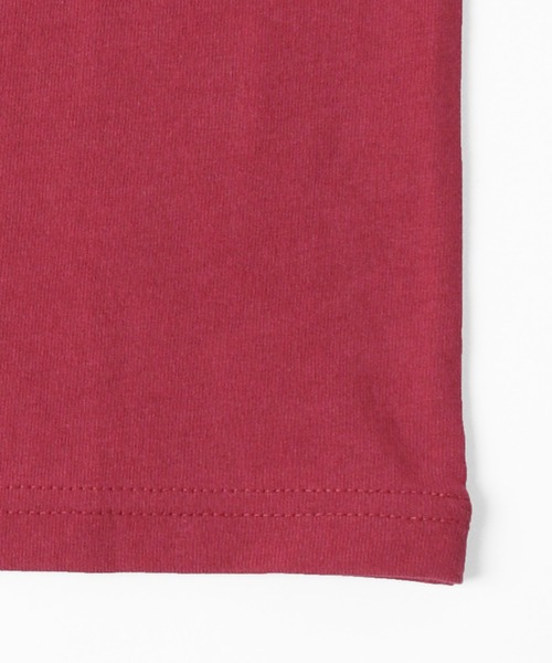 GLAZOS（グラソス）の「OE天竺・縦ロゴプリント半袖Tシャツ（Tシャツ/カットソー・キッズ・ホワイト/ブラック/レッド・130cm/150cm/170cm/140cm/160cm）」の8枚目の写真