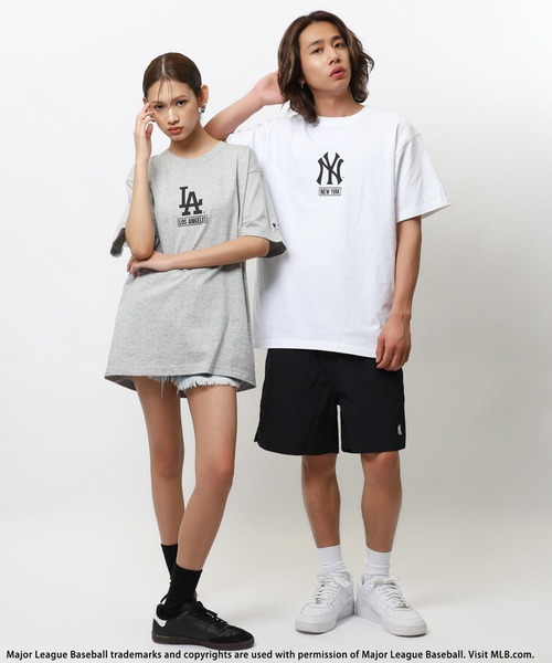 MLB】ロゴプリントTシャツ BACK TO THE FIELD│SPIRALGIRL