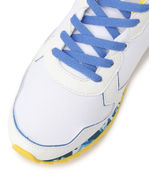 W6YZ(ウィズ)の「W6YZ/ウィズ/JET-M/ソール カモ柄スニーカー(スニーカー・メンズ・ホワイト・44/42/41/43/40)」の5枚目の写真