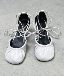 StyleSea | マルチWAYチャンキーヒールレースアップシューズ(パンプス)