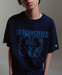 NICE GHOST CLUB | 『NICE GHOST CLUB/ナイスゴーストクラブ』NUMBER TRACING DRAWING TEE/フロントグラフィック 半袖Tシャツ(Tシャツ/カットソー)