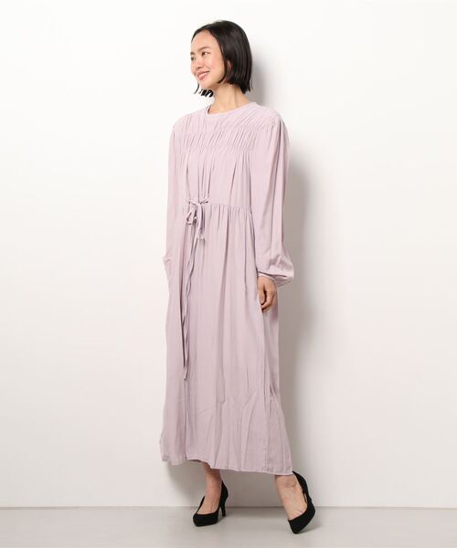 Airy gather maxi ワンピース