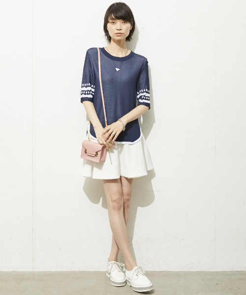 TOGA(トーガ)の「■別注■ TOGA×MIDWEST トライアングルネックレスS(ネックレス・レディース・ブラック/ネイビー/グリーン/ホワイト・FREE)」の17枚目の写真