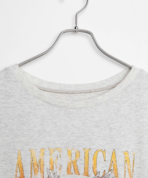 WEGO（ウィゴー）の「WEGO/ヴィンテージライクプリントノースリーブT（タンクトップ・レディース・スミクロ/オートミール・FREE）」の13枚目の写真