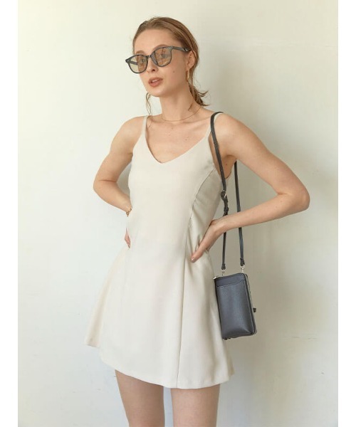 ACYM（アシーム）の「Big flame color サングラス（サングラス・レディース・ブラック/モカ・FREE）」の5枚目の写真