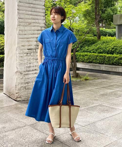 OPAQUE.CLIP（オペークドットクリップ）の「◆ブレードバスケットビッグトートバッグ（トートバッグ・レディース・ブラック/ベージュ・00）」の9枚目の写真