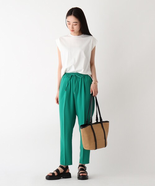 OPAQUE.CLIP（オペークドットクリップ）の「◆ブレードバスケットビッグトートバッグ（トートバッグ・レディース・ブラック/ベージュ・00）」の16枚目の写真