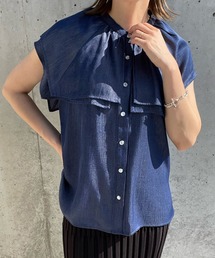 select MOCA by misato | スクエアビッグカラーブラウス(シャツ/ブラウス)