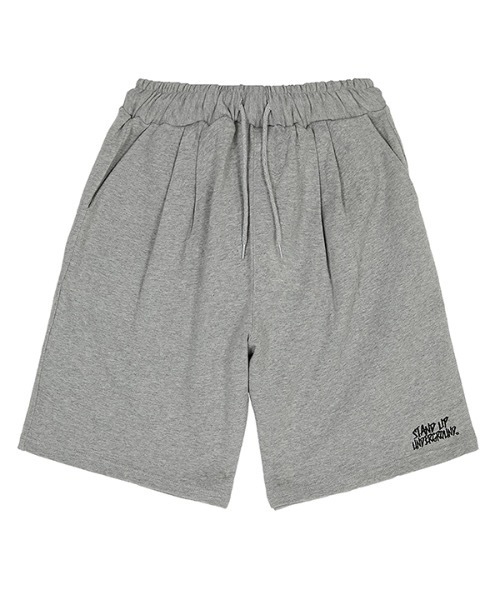 crump（クランプ）の「【crump 】2タック ワイドロングスウェットショートパンツ / TWO-TUCK WIDE LONG SWEAT SHORTS（その他パンツ・レディース・ブラック/グレー・MEDIUM/LARGE/X-LARGE）」の6枚目の写真