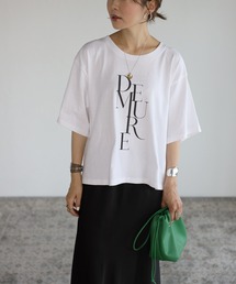 DEMUREプリントTシャツ