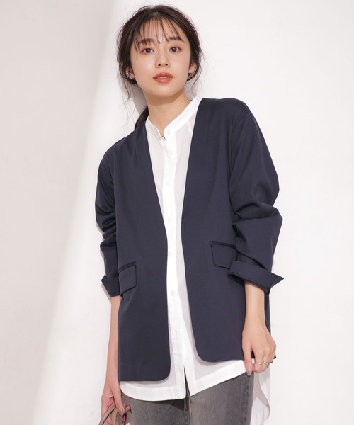 セール ブランド古着 ノーカラージャケット ノーカラージャケット Nano Universe ナノユニバース のファッション通販 Zozoused セール ブランド古着 ノーカラージャケット ノーカラージャケット Nano Universe ナノユニバース のファッション通販 Zozoused