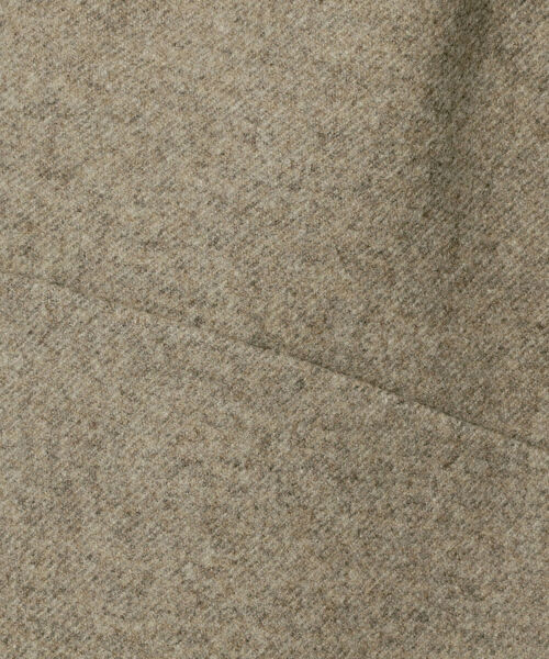 homspun(ホームスパン)の「homspun / メルトンギャザーパンツ(その他パンツ・レディース・ネイビー/ベージュ・MEDIUM)」の4枚目の写真