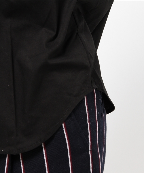 OUTLET(アウトレット)の「【CIAOPANIC TYPY】衿付プルオーバーブラウス(シャツ/ブラウス・レディース・ブラック/ホワイト・FREE)」の9枚目の写真
