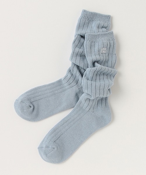 LOVETOXIC（ラブトキシック）の「カラールーズソックス（ソックス/靴下・キッズ・サックスブルー/ブラック/ラベンダー/オフホワイト/ピンク/ベージュ・FREE）」の5枚目の写真