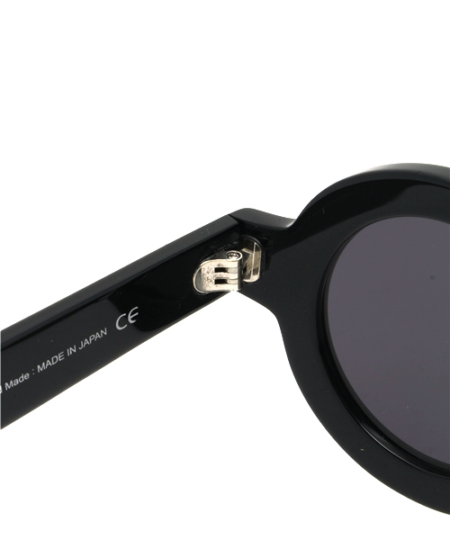JOHN LAWRENCE SULLIVAN◇サングラス/-/プラスチック/BLK/BLK/メンズ