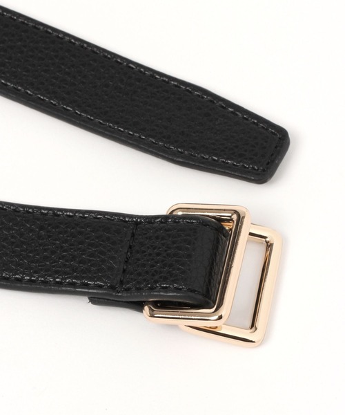 niko and...（ニコアンド）の「オリジナルスクエアWバックルベルト（ベルト・レディース・ブラック/その他1/その他2・0）」の5枚目の写真