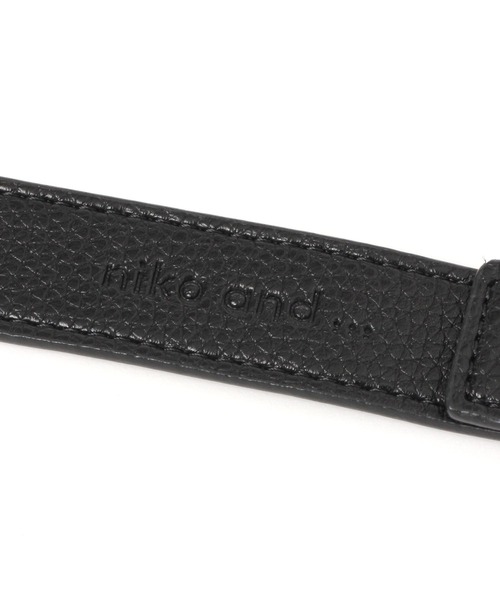 niko and...（ニコアンド）の「オリジナルスクエアWバックルベルト（ベルト・レディース・ブラック/その他1/その他2・0）」の6枚目の写真