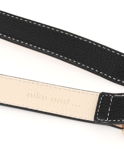 niko and...（ニコアンド）の「オリジナルスクエアWバックルベルト（ベルト・レディース・ブラック/その他1/その他2・0）」の7枚目の写真