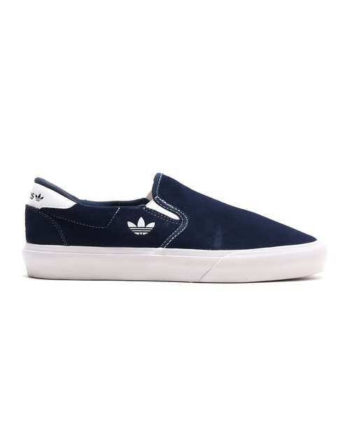 adidas(アディダス)の「adidas COURT RALLYE SLIP / アディダス コート ラリー スリップ(スリッポン・メンズ・ホワイト・23.5cm/24.0cm/24.5cm/25.0cm/25.5cm/26.0cm/26.5cm/27.0cm/27.5cm/28.0cm/28.5cm/29.0cm/30.0cm/23.0cm)」の3枚目の写真