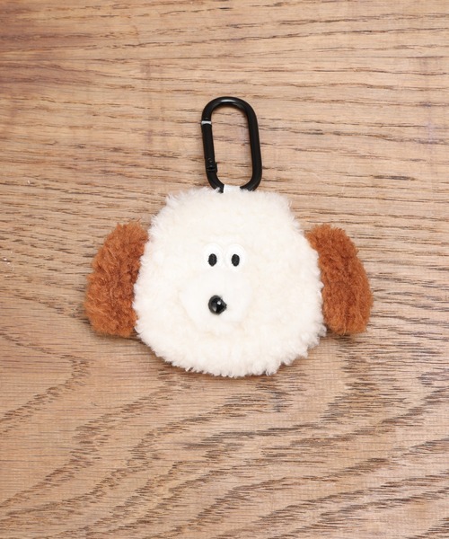 BIRTHDAY BAR（バースデイバー）の「ROMANE AirPodsPro用ポーチ ブランチブラザー（ヘッドフォン/イヤホン・レディース・グレー/アイボリー・フリー）」の3枚目の写真