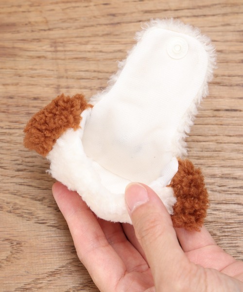 BIRTHDAY BAR（バースデイバー）の「ROMANE AirPodsPro用ポーチ ブランチブラザー（ヘッドフォン/イヤホン・レディース・グレー/アイボリー・フリー）」の11枚目の写真