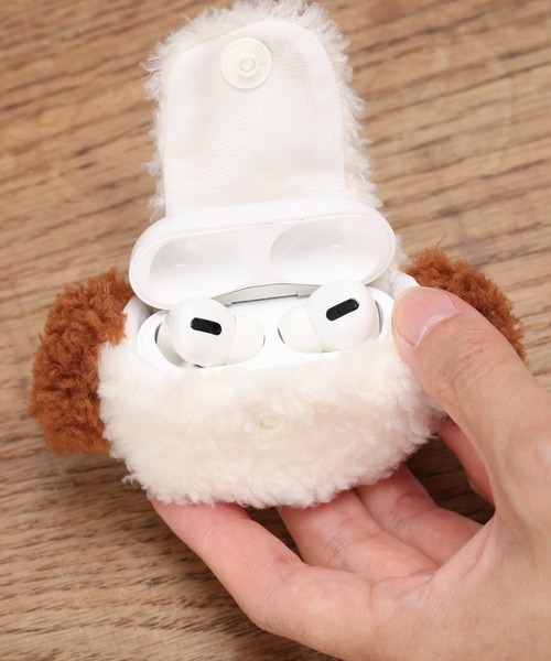 BIRTHDAY BAR（バースデイバー）の「ROMANE AirPodsPro用ポーチ ブランチブラザー（ヘッドフォン/イヤホン・レディース・グレー/アイボリー・フリー）」の7枚目の写真