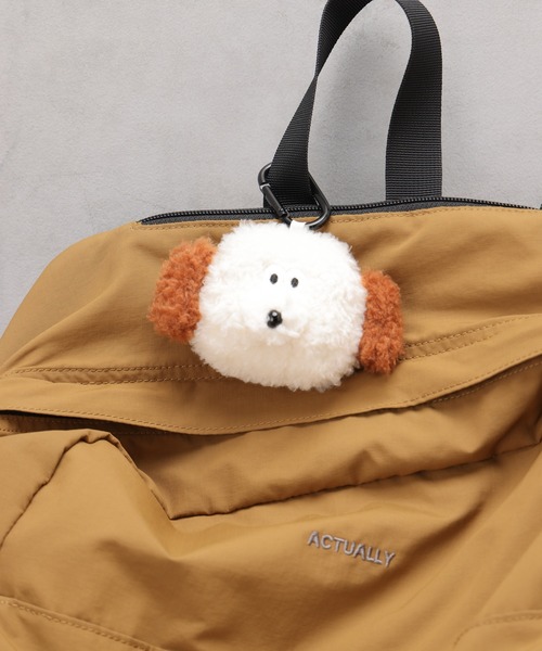 BIRTHDAY BAR（バースデイバー）の「ROMANE AirPodsPro用ポーチ ブランチブラザー（ヘッドフォン/イヤホン・レディース・グレー/アイボリー・フリー）」の4枚目の写真