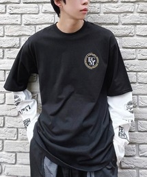 Figments | フェイクレイヤードワンポイントロンT(Tシャツ/カットソー)